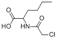结构式 CAS# 67206-26-2, 氯乙酰基-DL-正亮氨酸