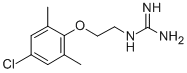 CAS 登录号：67227-39-8， 1-[2-(4-氯-2,6-二甲基苯氧基)乙基]胍