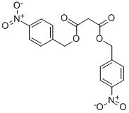 structure of CAS# 67245-85-6, Malonic Acid Bis(4-Nitrobenzyl) Ester;Propanedioic Acid Bis[(4-Nitrophenyl)Methyl] Ester;Malonic Acid Bis(4-Nitrobenzyl) Ester;Bis(4-Nitrobenzyl) Malonate