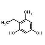 CAS 登录号：672936-90-2， 4-乙基-5-甲基-1,3-苯二酚