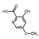 CAS 登录号：672957-96-9， 3-羟基-5-甲氧基-2-吡啶羧酸