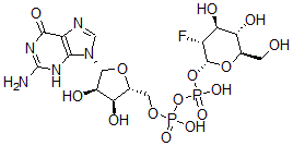 CAS#: 67341-46-2， Guanosine Diphosphate 2-Deoxy-2-Fluoromannose Ester