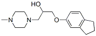 CAS#: 67465-89-8， 1-(5-Indanyloxy)-3-(4-Methyl-1-Piperazinyl)-2-Propanol