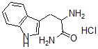 CAS 登录号：67607-61-8， alpha-氨基-1H-吲哚-3-丙酰胺盐酸盐(1:1)