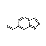 CAS 登录号：676256-24-9， [1,2,4]三唑并[4,3-a]吡啶-7-甲醛