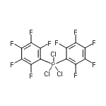 CAS#: 6779-72-2， Trichloro[Bis(Pentafluorophenyl)]Phosphorane