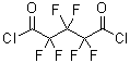 structure of CAS# 678-77-3, Hexafluoroglutaryl Chloride;2,2,3,3,4,4-Hexafluoroglutaryl Dichloride;Glutaryl Chloride, Hexafluoro-;Hexafluoroglutaryl Chloride