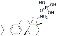 CAS 登录号：67801-60-9， [1R-(1alpha,4abeta,10aalpha)]-1,2,3,4,4a,9,10,10alpha-八氢-7-异丙基-1,4alpha-二甲基菲-1-甲胺磷酸盐