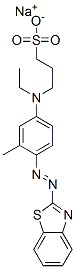 CAS#: 67875-03-0， 3-[[4-[(Benzothiazol-2-Yl)Azo]-3-Methylphenyl]Ethylamino]-1-Propanesulfonic Acid Sodium Salt