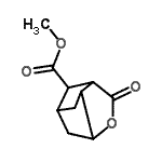 CAS 登录号：678992-76-2， 六氢-2-氧代-3,5-甲桥-2H-环戊二烯并[b]呋喃-7-羧酸甲酯