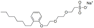 CAS#: 67923-87-9， Sodium 2-[2-[2-(Octylphenoxy)Ethoxy]Ethoxy]Ethanesulphonate