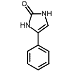 结构式 CAS# 6794-69-0, 4-苯基-1,3-二氢-2H-咪唑-2-酮