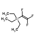 CAS 登录号：680-76-2， 三乙基(三氟乙烯基)硅烷