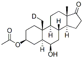 CAS#: 6800-25-5， (3beta,5alpha,6beta)-3-(Acetyloxy)-6-Hydroxy-Androstan-17-One-19-D