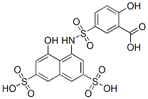 CAS#: 68003-34-9， 5-[[(8-Hydroxy-3,6-Disulpho-1-Naphthyl)Amino]Sulphonyl]Salicylic Acid