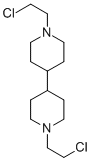 CAS 登录号：6802-93-3， 1,1'-二(2-氯乙基)-4,4'-联哌啶