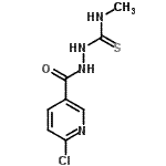 CAS 登录号：680217-45-2， 2-[(6-氯-3-吡啶基)羰基]-N-甲基肼基硫代甲酰胺