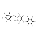 CAS 登录号：6804-37-1， 1,1'-[(2,3,5,6-四氟-1,4-亚苯基)二(氧基)]二(五氟苯)