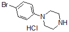 结构式 CAS# 68104-62-1, 1-(4-溴苯基)-哌嗪盐酸盐(1:1)