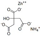 CAS#: 68134-01-0， Citric Acid, Ammonium Zinc Salt
