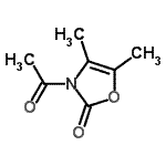 CAS 登录号：68235-28-9， 3-乙酰基-4,5-二甲基-1,3-恶唑-2(3H)-酮