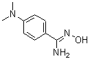 structure of CAS# 68451-71-8, 4-(Dimethylamino)-N'-hydroxybenzenecarboximidamide;4-(dimethylamino)-N'-hydroxybenzene-1-carboximidamide;4-(dimethylamino)-N-hydroxybenzimidamide;4-Dimethylamino-N-hydroxy-benzamidine
