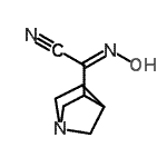 CAS 登录号：685501-69-3， (2E)-1-氮杂双环[2.2.1]庚-3-基(羟基亚胺)乙腈