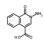 CAS 登录号：686748-34-5， 2-氨基-1-氧代-1,2-二氢-4-异喹啉羧酸