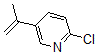 结构式 CAS# 68700-92-5, 2-氯-5-(1-甲基乙烯基)-吡啶