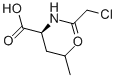 structure of CAS# 688-12-0, Chloroacetyl-L-Leucine;2-[(2-Chloroacetyl)Amino]-4-Methyl-Pentanoic Acid;2-[(2-Chloro-1-Oxoethyl)Amino]-4-Methylpentanoic Acid;2-[(2-Chloroacetyl)Amino]-4-Methyl-Valeric Acid