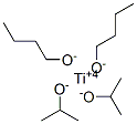 结构式 CAS# 68955-22-6, 正丁氧化异丙氧化钛(IV)