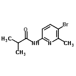 CAS 登录号：689749-45-9， N-(5-溴-6-甲基-2-吡啶基)-2-甲基丙酰胺
