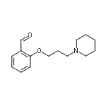 CAS 登录号：68997-50-2， 2-[3-(1-哌啶基)丙氧基]苯甲醛