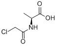 structure of CAS# 691-80-5, N-(Chloroacetyl)-L-Alanine;2-[(2-Chloro-1-Oxoethyl)Amino]Propanoic Acid;2-[(2-Chloroacetyl)Amino]Propionic Acid;2-(2-Chloroethanoylamino)Propanoic Acid