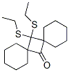 CAS#: 69131-34-6， 14,14-Bis(Ethylthio)Dispiro[5.1.5.1]Tetradecan-7-One