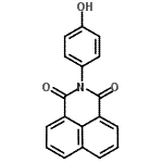 structure of CAS# 6914-99-4, 2-(4-Hydroxyphenyl)-1H-Benzo[de]Isoquinoline-1,3(2H)-Dione;AF-399/32478032;BAS 00383116;IFLab1_000277
