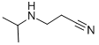 structure of CAS# 692-98-8, 3-(Isopropylamino)Propanenitrile;3-(Isopropylamino)Propanenitrile;3-(Isopropylamino)Propionitrile;Nsc7771