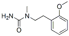 CAS 登录号：69226-64-8， N-(2-甲氧基苯乙基)-N-甲基脲