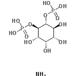 CAS#: 69256-54-8， (1R,2R,3S,4R,5S,6S)-3,4,5,6-Tetrahydroxy-1,2-cyclohexanediyl bis[dihydrogen (phosphate)] ammoniate (1:1)