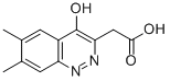 CAS#: 69352-78-9， 6,7-Dimethyl-4-Hydroxy-3-Cinnolineacetic Acid