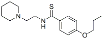 CAS 登录号：69353-31-7， N-(2-哌啶乙基)-4-丙氧基硫代苯甲酰胺