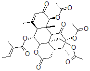 CAS#: 69423-71-8， 6 alpha-Tigloyloxychaparrinone
