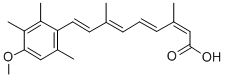 CAS 登录号：69427-46-9， 13-顺式-阿维 A