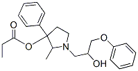 CAS#: 69552-11-0， 1-(2-Hydroxy-3-Phenoxypropyl)-2-Methyl-3-Phenylpyrrolidin-3-Ol 3-Propionate