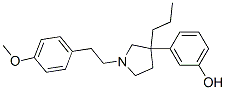 CAS#: 69745-68-2， 3-[1-(4-Methoxyphenethyl)-3-Propyl-3-Pyrrolidinyl]Phenol