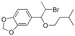 CAS 登录号：6976-52-9， 5-[2-溴-1-(3-甲基丁氧基)丙基]苯并[1,3]二氧杂环戊烯