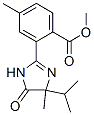 CAS 登录号：69969-22-8， 2-(4,5-二氢-4-甲基-4-(1-甲基乙基)-5-氧代-1H-咪唑-2-基)-4-甲基-苯甲酸甲酯