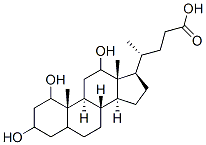 CAS#: 70050-65-6， 1,3,12-Trihydroxycholanoic Acid
