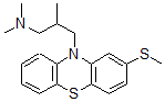 CAS 登录号：7009-43-0， 甲硫美嗪
