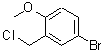 CAS#: 7017-52-9， 4-Bromo-2-(chloromethyl)-1-methoxybenzene